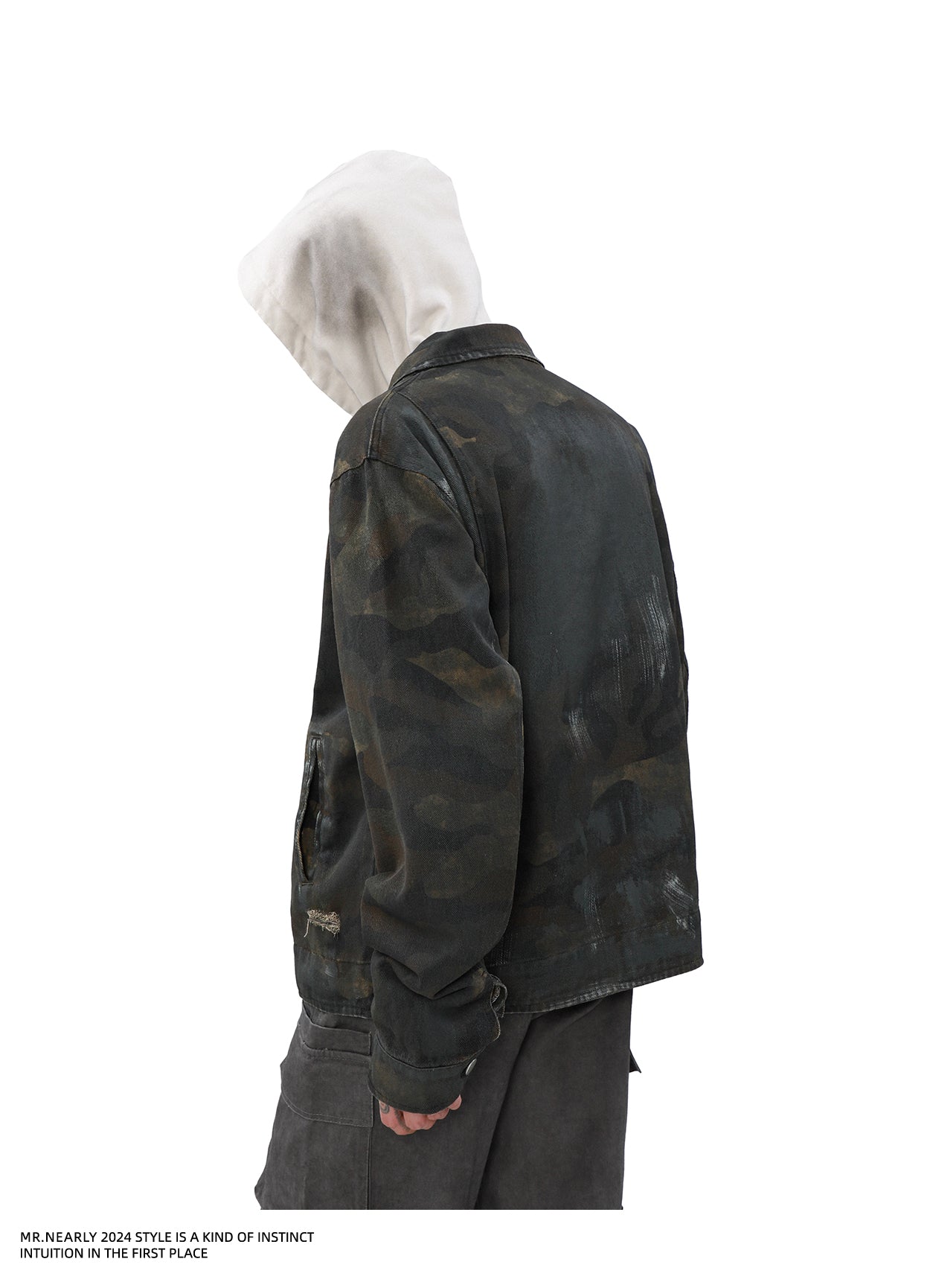 Camouflage Denim Jacket
