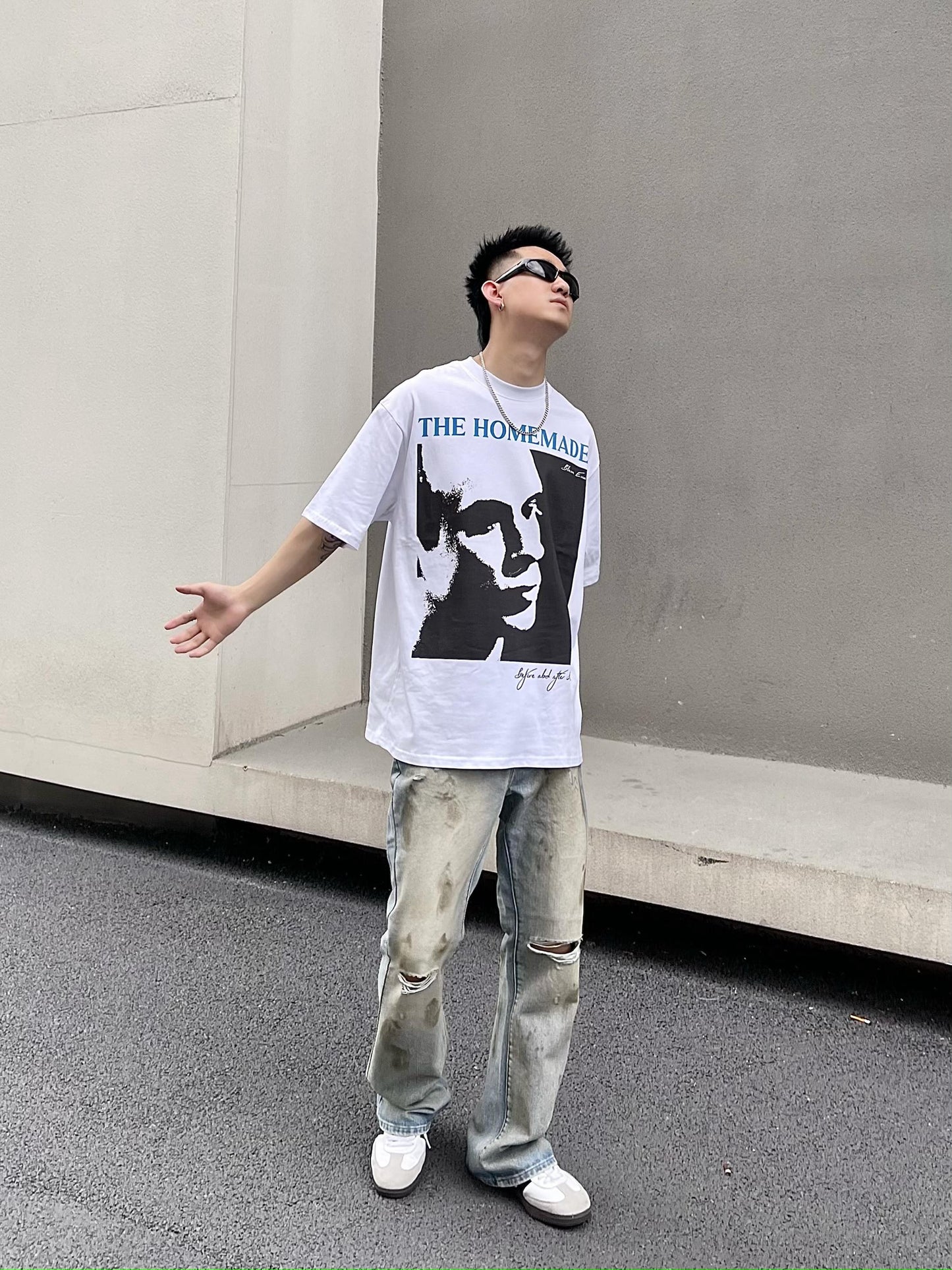 Portrait Print T-Shirt