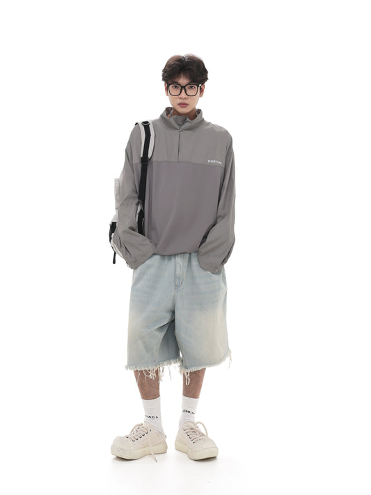 Sports Style Splicing Jacket