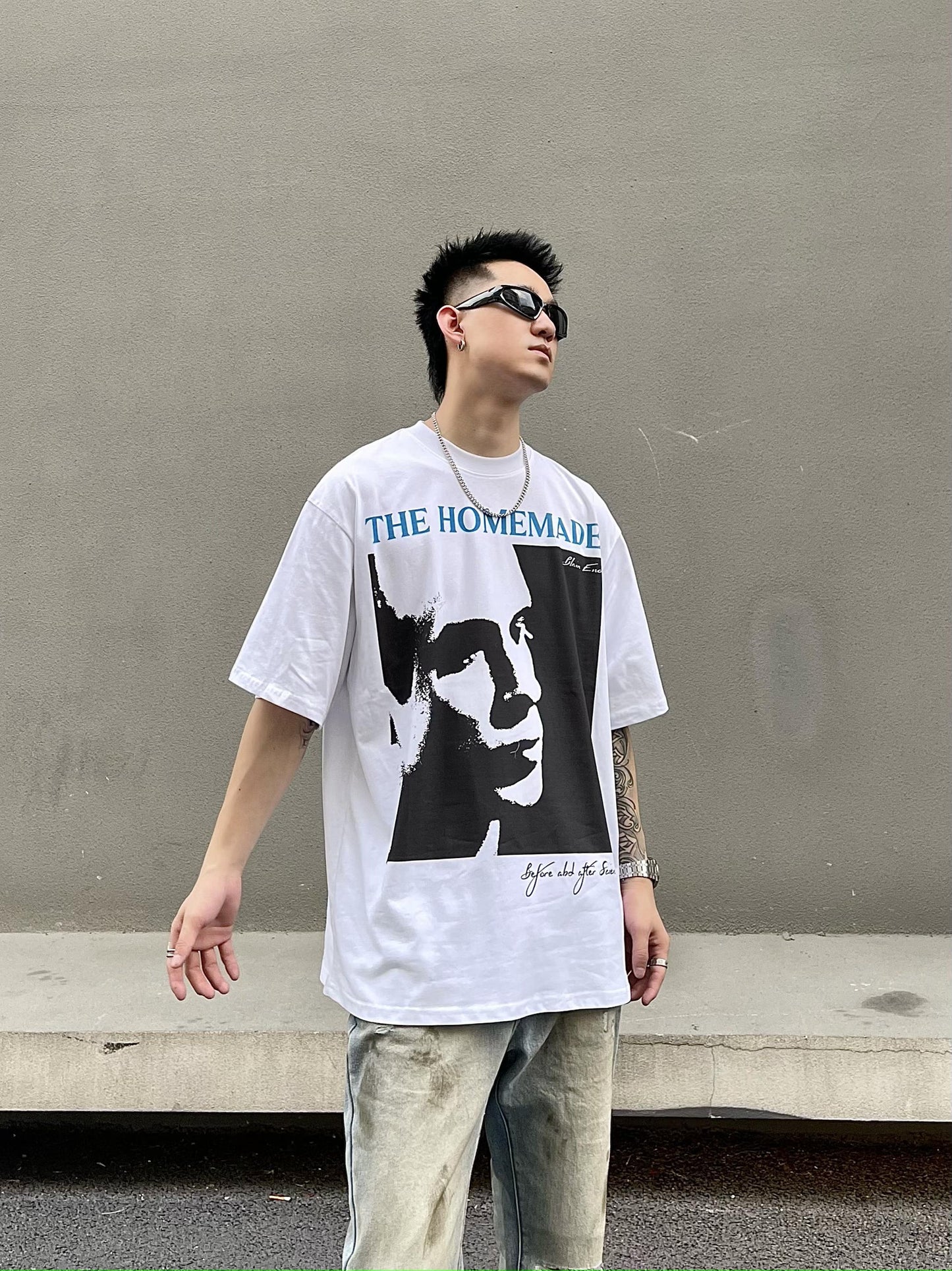 Portrait Print T-Shirt