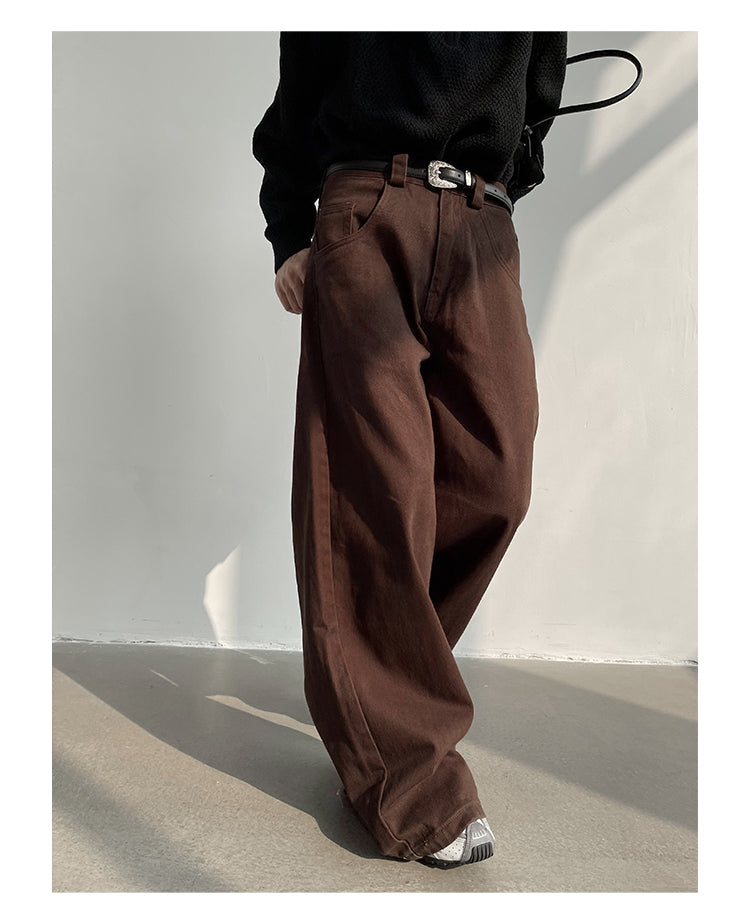 Flare Length Stacked High End Pants