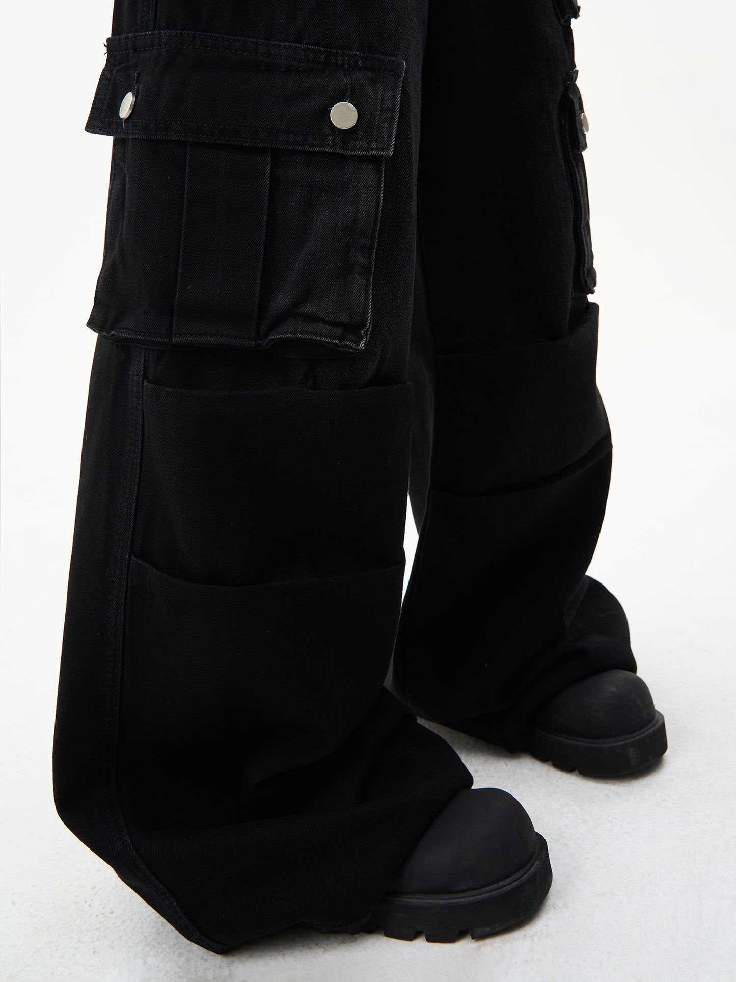 American Retro Multi Pocket Work Jeans